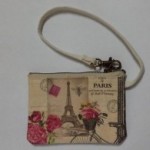 米里町-巴黎風帆布零錢包